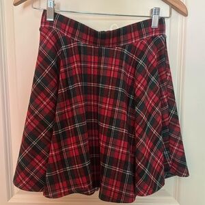 Plaid Skirt - S